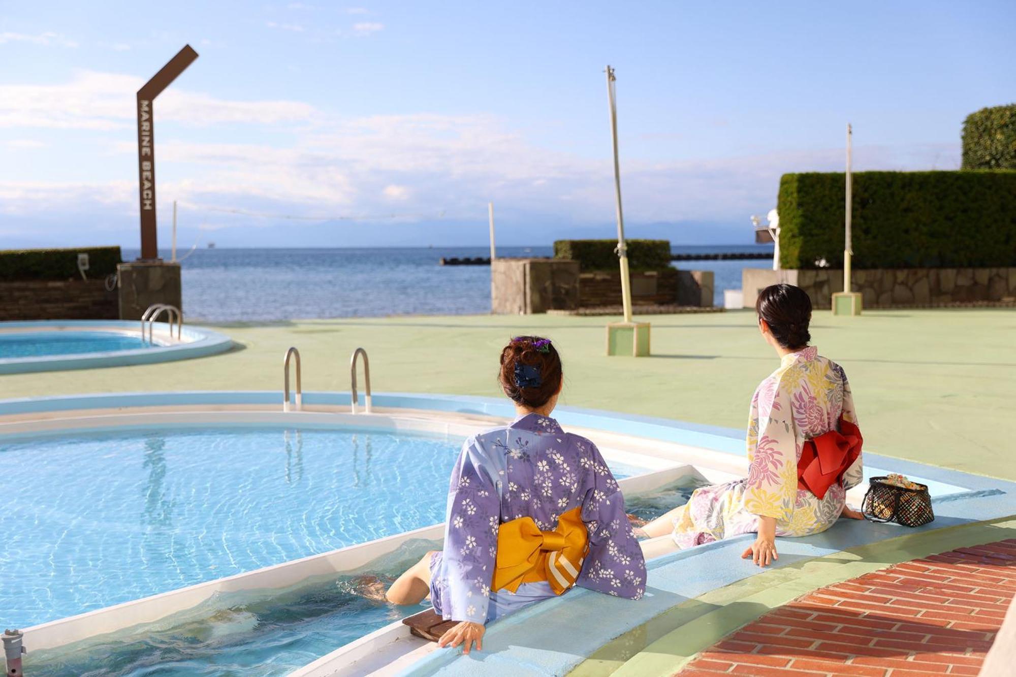 Ooedo-Onsen Monogatari Toi Marine Hotel Izu  Esterno foto